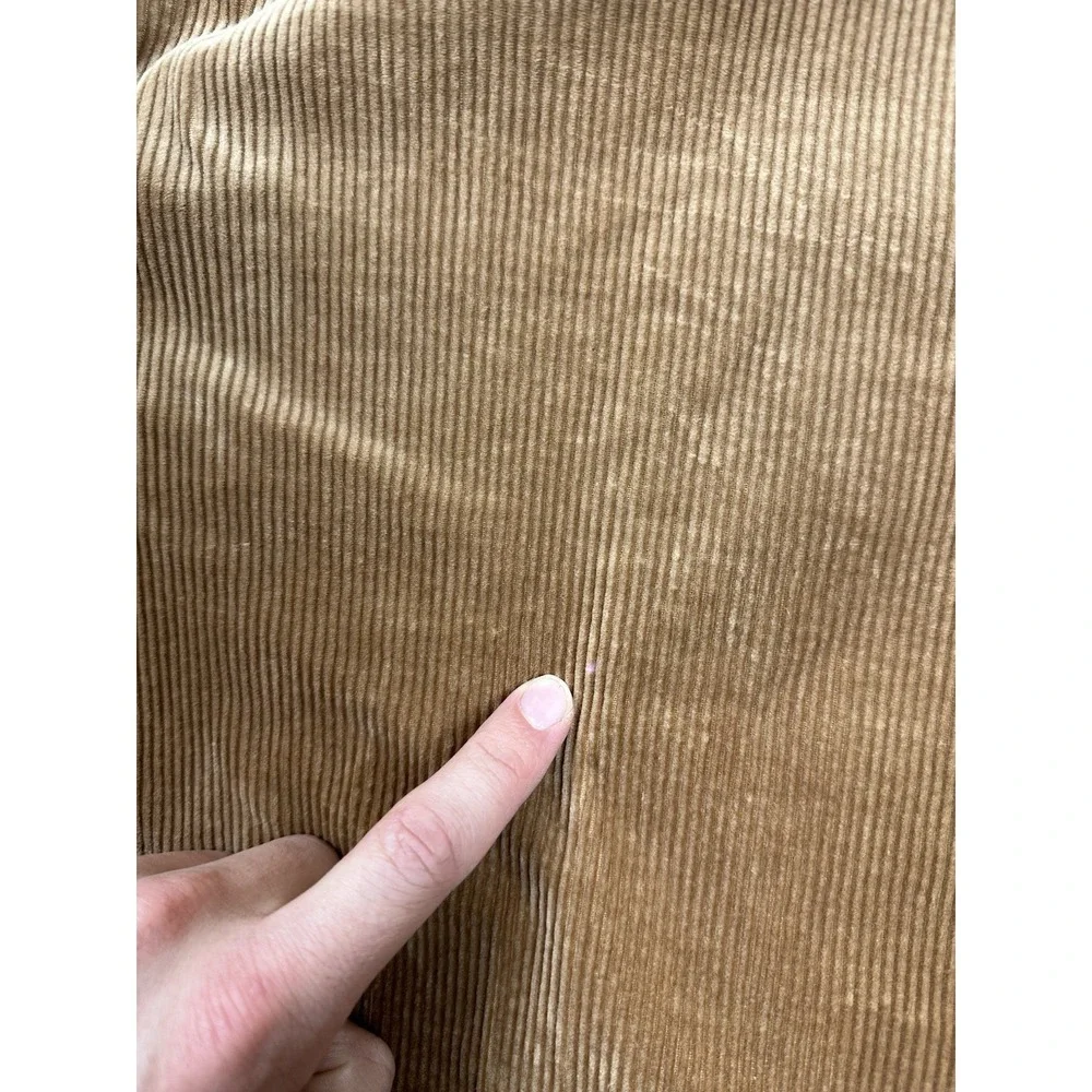 Vtg Polo Ralph Lauren Big Andrew Pants 50Bx30 Brown Corduroy Pleated Classy